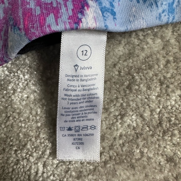 Iviva by Lululemom Black Shorts - Girls Size 12 - Picture 4 of 5